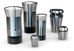 CNC milling machine in working